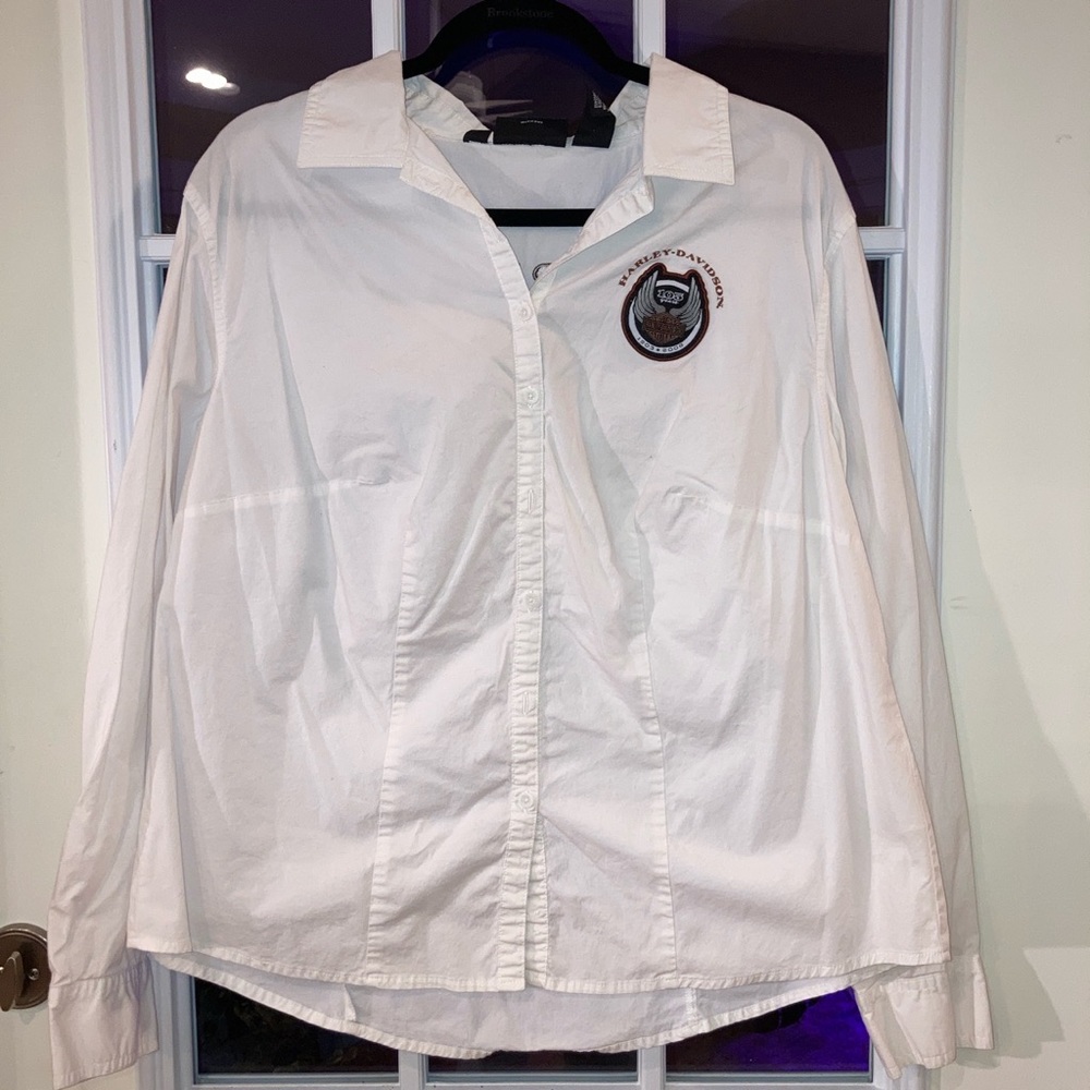 Harley Davidson Button Up